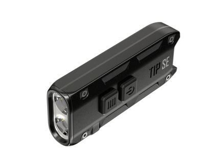 Мощный наключный фонарь Nitecore TIP SE, черный