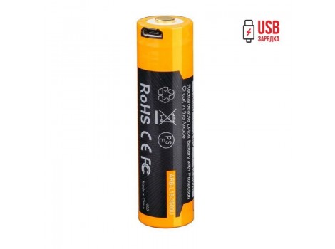 Аккумулятор 18650 Fenix ARB-L18-3500U (3500 mAh)
