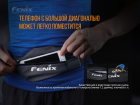 Поясная сумка Fenix AFB-10 голубая