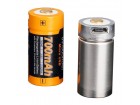 Аккумулятор 16340 Fenix 700 UP mAh Li-ion разъемом для USB