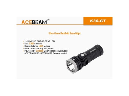 Поисковый фонарь Acebeam K30 GT