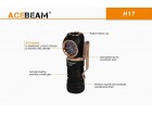 Налобный фонарь Acebeam H17 (SAMSUNG LH351D)