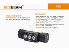 Налобный фонарь Acebeam H50 (диод LH351D)